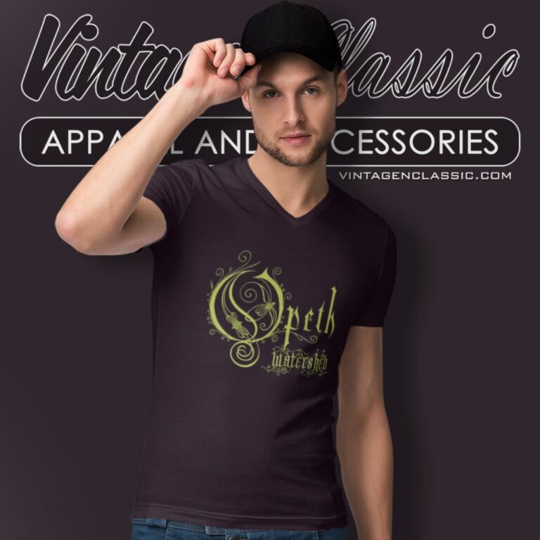 Opeth Watershed V Neck TShirt Opeth Watershed V Neck TShirt