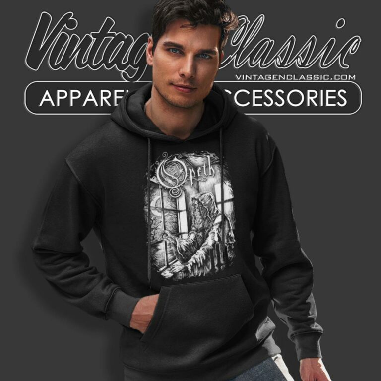 Opeth Windowpane Hoodie Opeth Windowpane Hoodie