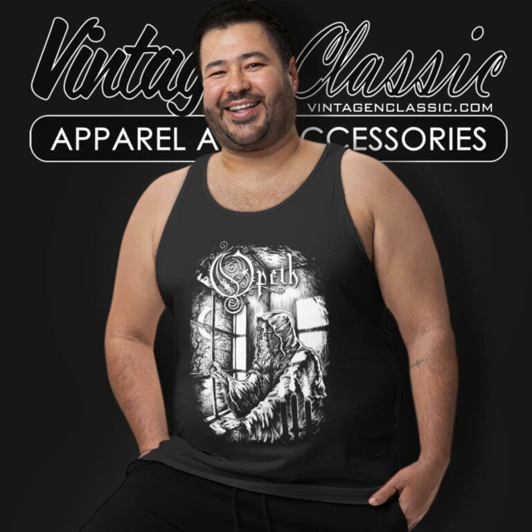 Opeth Windowpane Tank Top Racerback Opeth Windowpane Tank Top Racerback