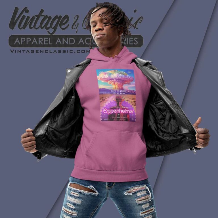 Oppenheimer Poster Barbie Edition Hoodie Oppenheimer Poster Barbie Edition Hoodie