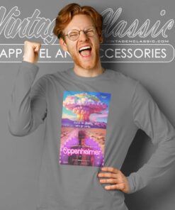 Oppenheimer Poster Barbie Edition Long Sleeve Tee