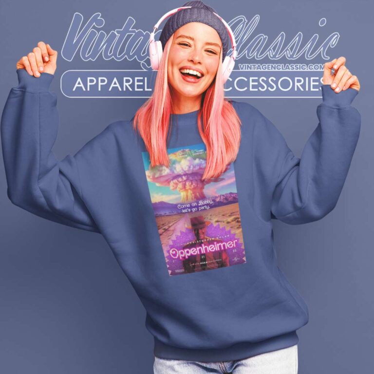 Oppenheimer Poster Barbie Edition Sweatshirt Oppenheimer Poster Barbie Edition Sweatshirt