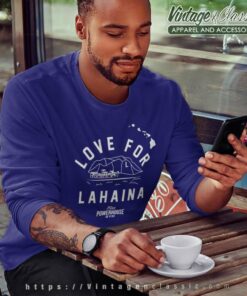 Oprah Winfrey And Dwayne Johnson Maui Powerhouse Gym Fundraising Sweatshirt