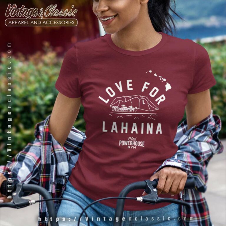 Oprah Winfrey And Dwayne Johnson Maui Powerhouse Gym Fundraising Women TShirt Oprah Winfrey And Dwayne Johnson Maui Powerhouse Gym Fundraising Women TShirt