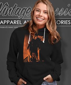 Orange Jason Friday The 13th Hoodie