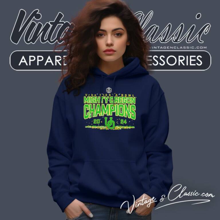 Oregon Ducks 2024 Fiesta Bowl Champions Hoodie Oregon Ducks 2024 Fiesta Bowl Champions Hoodie