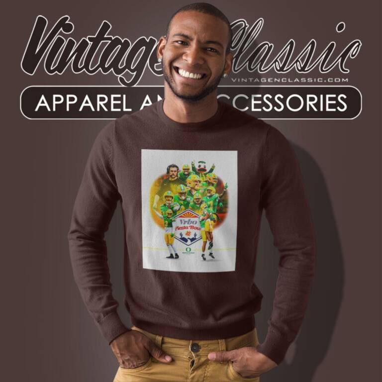 Oregon Ducks 2024 Vrbo Fiesta Bowl Champions Poster Sweatshirt Oregon Ducks 2024 Vrbo Fiesta Bowl Champions Poster Sweatshirt