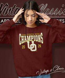 Oregon Ducks Fiesta Bowl Champs 2024 Football Shirt 4 Oregon Ducks Fiesta Bowl Champs 2024 Football Sweatshirt