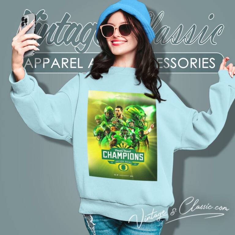 Oregon Ducks Football Is Fiesta Bowl Champions College Football 2024 Sweatshirt Oregon Ducks Football Is Fiesta Bowl Champions College Football 2024 Sweatshirt