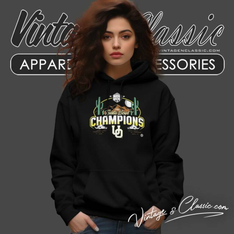Oregon Ducks Football Vrbo Fiesta Bowl Champions 2024 Hoodie Oregon Ducks Football Vrbo Fiesta Bowl Champions 2024 Hoodie