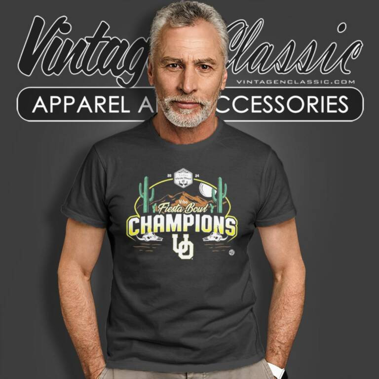 Oregon Ducks Football Vrbo Fiesta Bowl Champions 2024 T Shirt Oregon Ducks Football Vrbo Fiesta Bowl Champions 2024 T Shirt