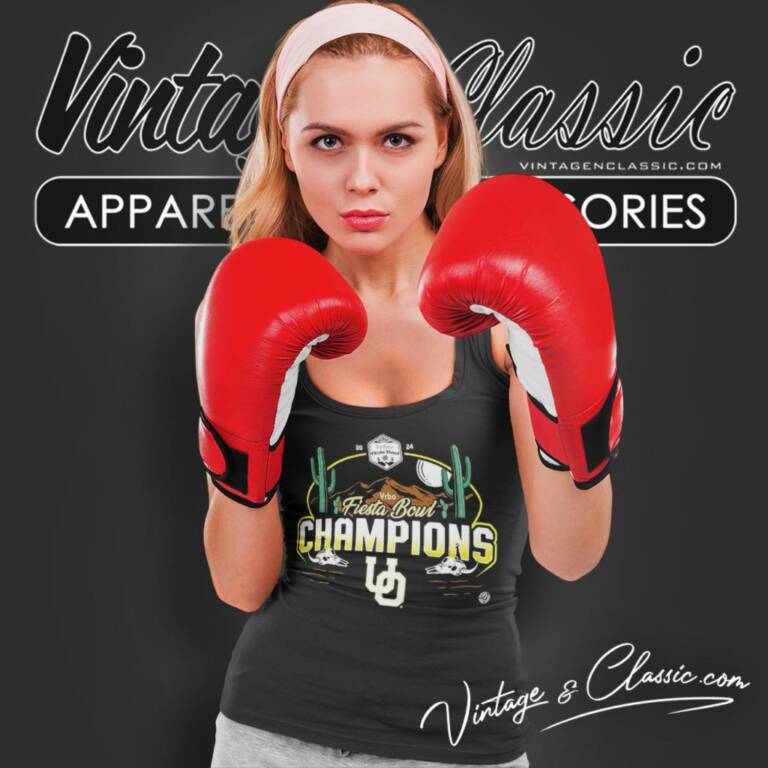 Oregon Ducks Football Vrbo Fiesta Bowl Champions 2024 Tank Top Racerback Oregon Ducks Football Vrbo Fiesta Bowl Champions 2024 Tank Top Racerback