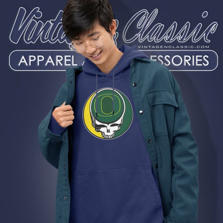 Oregon Ducks Grateful Dead Steal Your Face Hoodie Oregon Ducks Grateful Dead Steal Your Face Hoodie