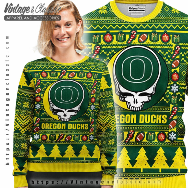 Oregon Ducks Grateful Dead Ugly Sweater Ugly Sweater shirt Oregon Ducks Grateful Dead Ugly Sweater Ugly Sweater shirt