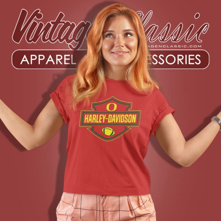 Oregon Ducks Harley Davidson Women T Shirt Oregon Ducks Harley Davidson Women T Shirt