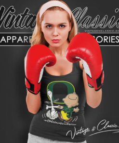 Oregon Ducks Snoopy Charlie Brown Dancing Tank Top Racerback