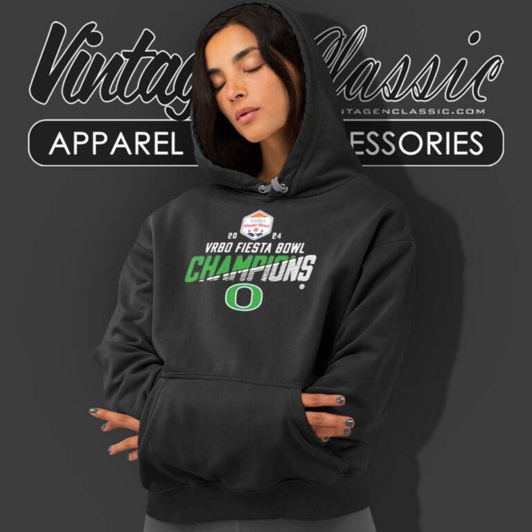 Oregon Ducks Vrbo Fiesta Bowl Champions 2024 Hoodie Oregon Ducks Vrbo Fiesta Bowl Champions 2024 Hoodie