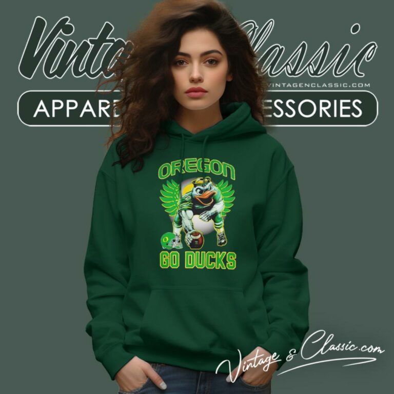 Oregon Go Ducks Mascot Wings Hoodie Oregon Go Ducks Mascot Wings Hoodie