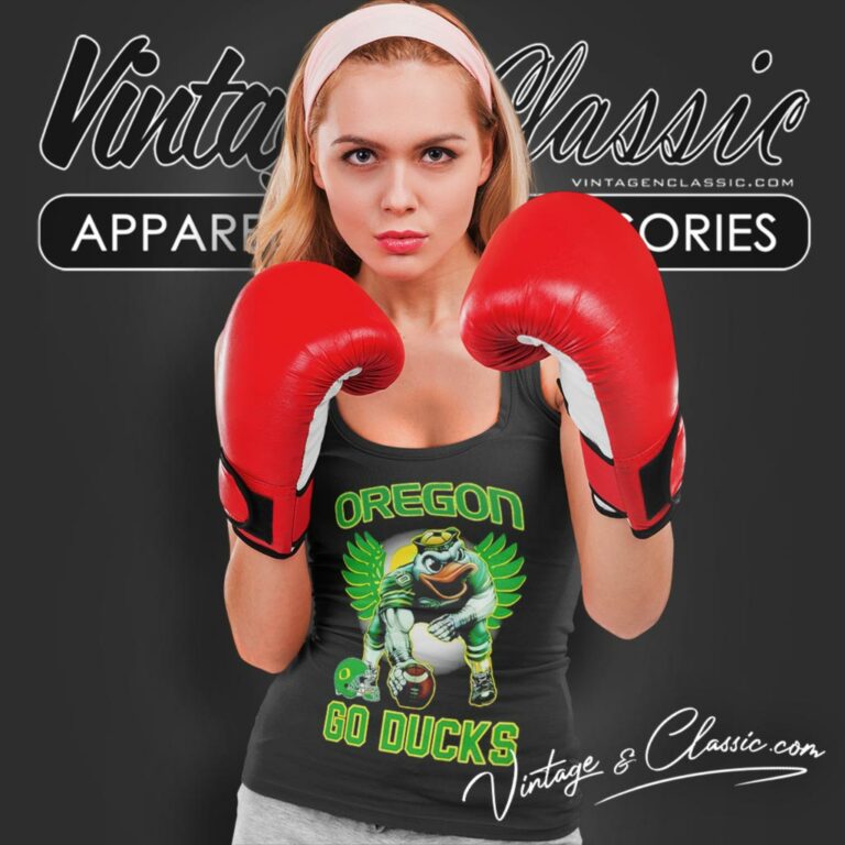 Oregon Go Ducks Mascot Wings Tank Top Racerback Oregon Go Ducks Mascot Wings Tank Top Racerback