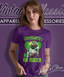 Oregon Go Ducks Mascot Wings Shirt 6 Oregon Go Ducks Mascot Wings Women T Shirt