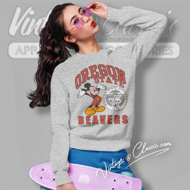 Oregon State Beavers Mickey Mouse Shirt Osu Ncaa Disney Sweatshirt Oregon State Beavers Mickey Mouse Shirt Osu Ncaa Disney Sweatshirt