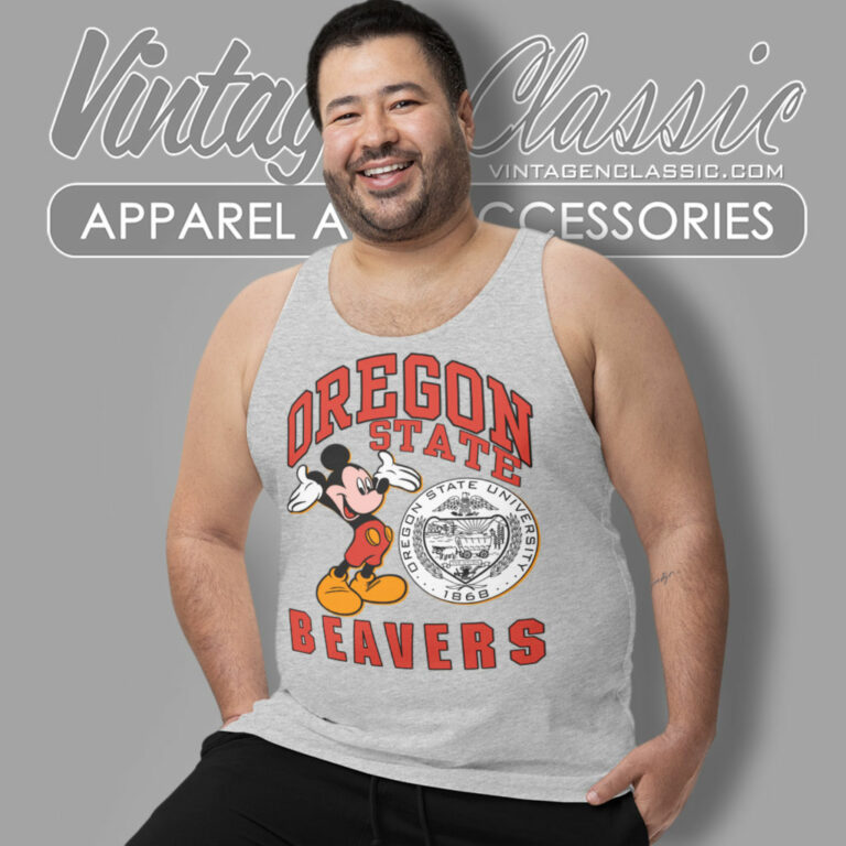 Oregon State Beavers Mickey Mouse Shirt Osu Ncaa Disney Tank Top Racerback Oregon State Beavers Mickey Mouse Shirt Osu Ncaa Disney Tank Top Racerback
