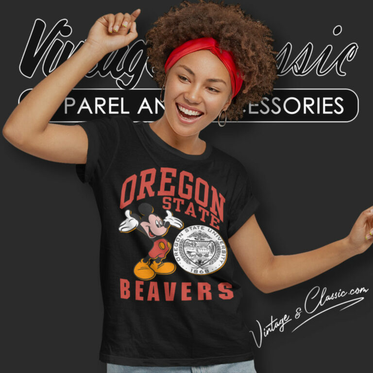 Oregon State Beavers Mickey Mouse Shirt Osu Ncaa Disney Women T Shirt Oregon State Beavers Mickey Mouse Shirt Osu Ncaa Disney Women T Shirt