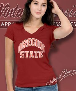 Oregon State University Shirt 5 Oregon State University V Neck TShirt