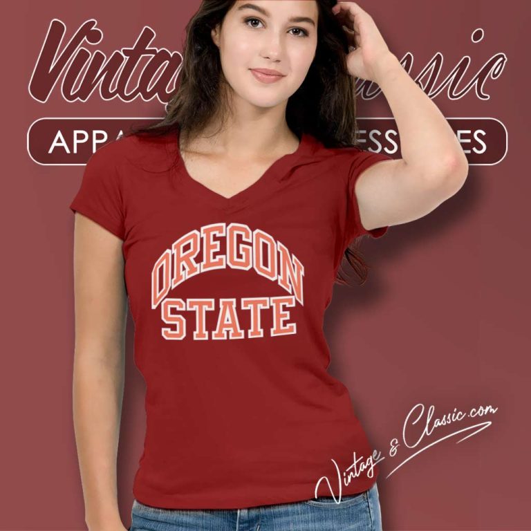 Oregon State University V Neck TShirt Oregon State University V Neck TShirt