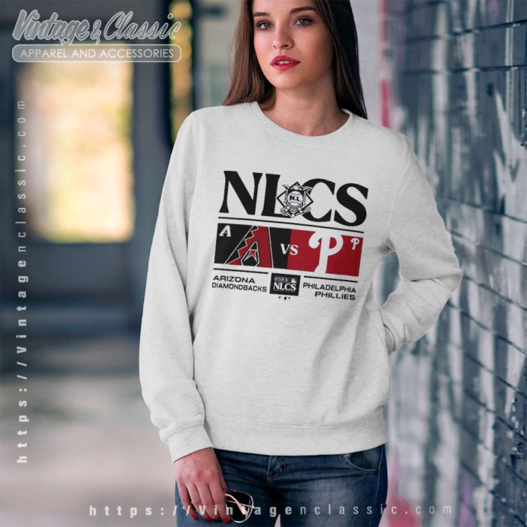 Original 2023 Nlcs Philadelphia Phillies Vs Arizona Diamondbacks Matchup Sweatshirt Original 2023 Nlcs Philadelphia Phillies Vs Arizona Diamondbacks Matchup Sweatshirt