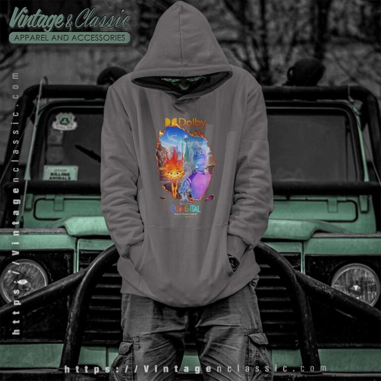 Original Elemental Disney Film Poster Hoodie Original Elemental Disney Film Poster Hoodie