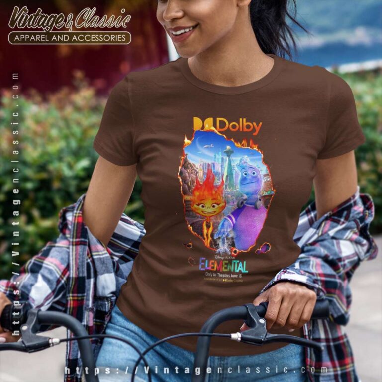 Original Elemental Disney Film Poster Women TShirt Original Elemental Disney Film Poster Women TShirt