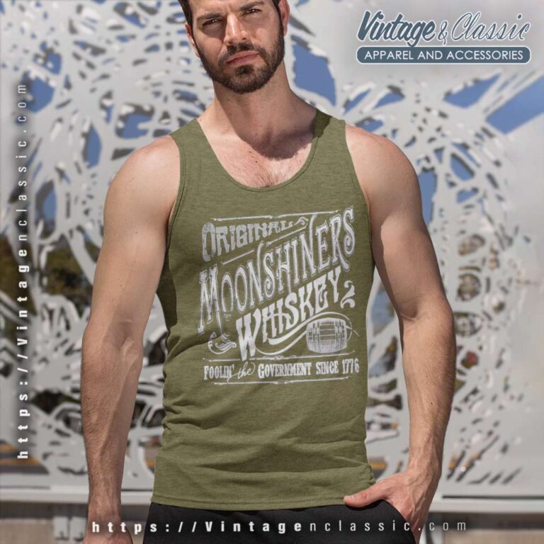 Original Moonshiners Whiskey Tank Top Racerback Original Moonshiners Whiskey Tank Top Racerback