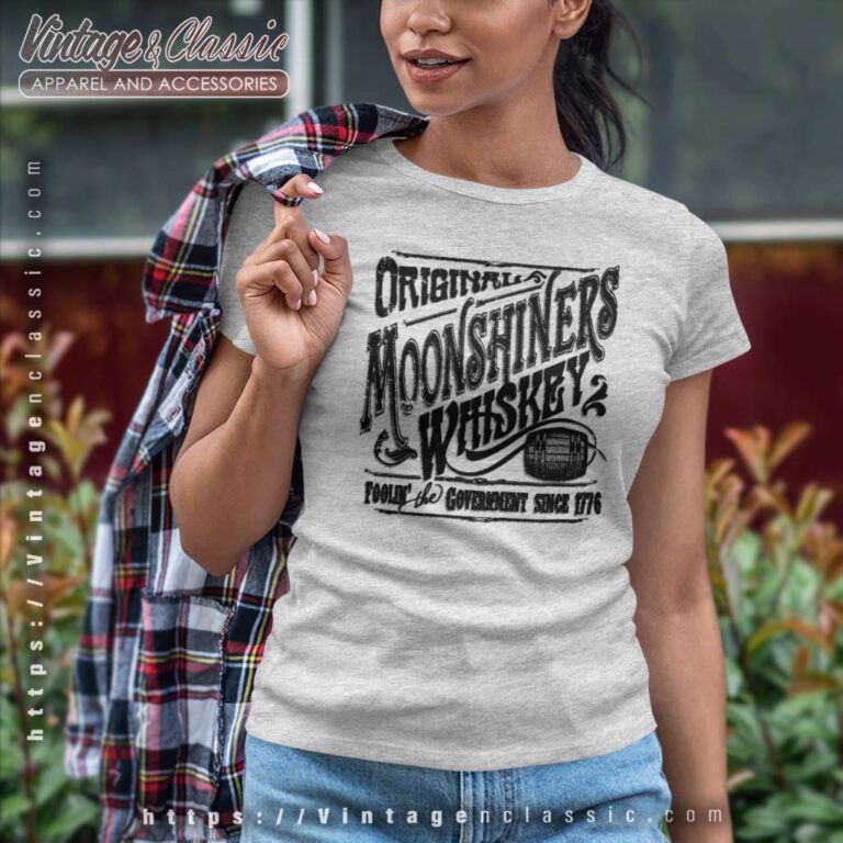 Original Moonshiners Whiskey Women TShirt Original Moonshiners Whiskey Women TShirt
