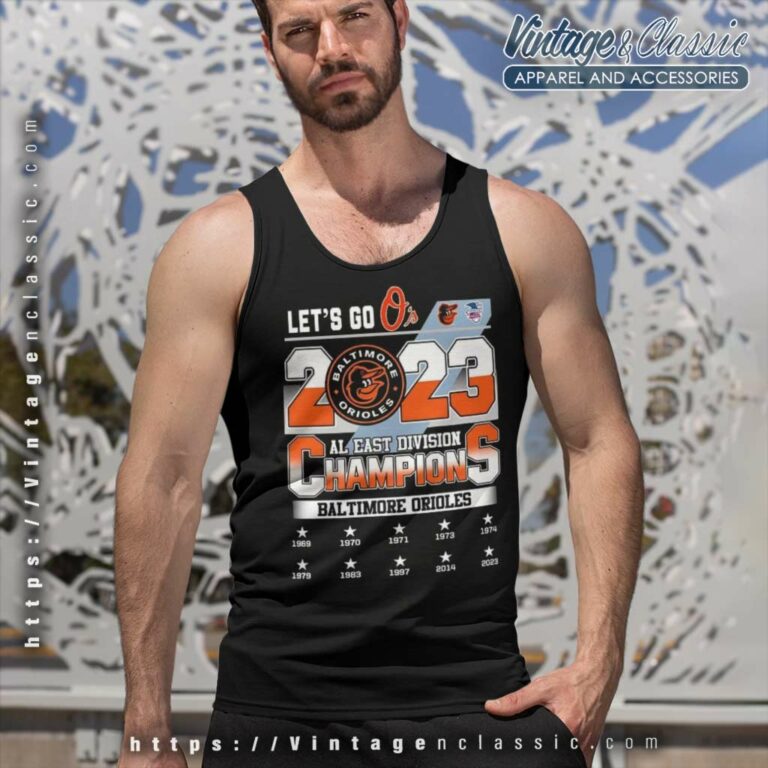 Orioles Al East Champions Shirt Baltimore Orioles 2023 Tank Top Racerback Orioles Al East Champions Shirt Baltimore Orioles 2023 Tank Top Racerback
