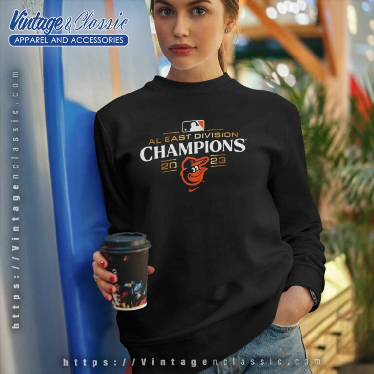 Orioles Al East Division Champions 2023mlb Nike Logo Sweatshirt Orioles Al East Division Champions 2023mlb Nike Logo Sweatshirt