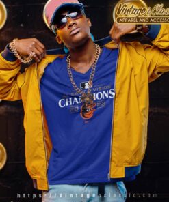 Orioles Al East Division Champions 2023mlb Nike Logo V Neck TShirt