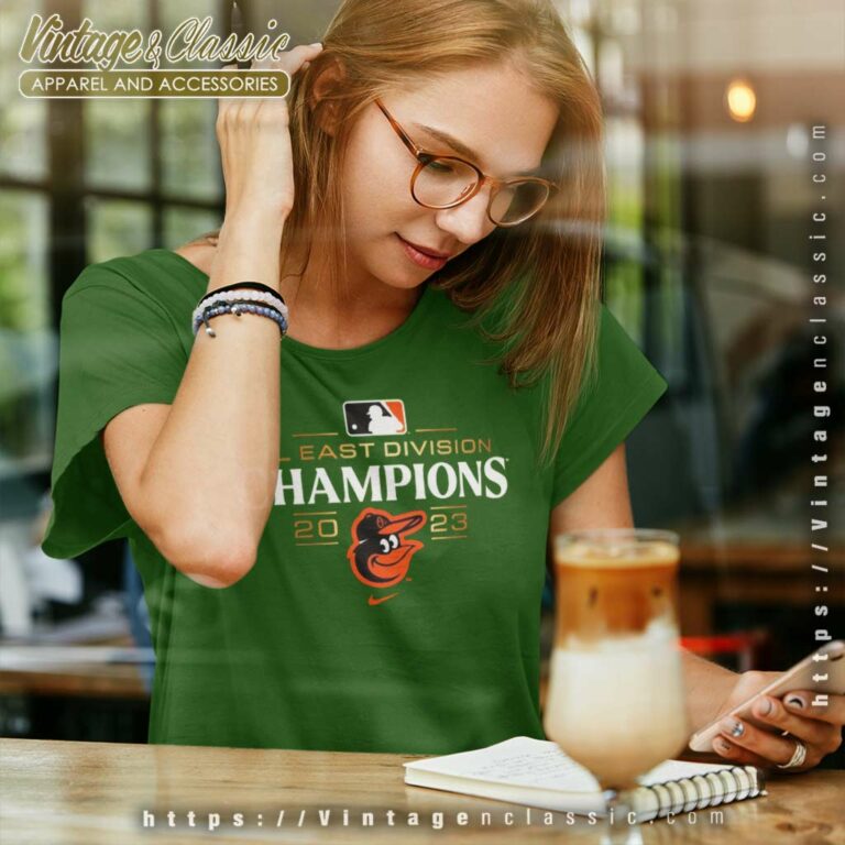 Orioles Al East Division Champions 2023mlb Nike Logo Women TShirt Orioles Al East Division Champions 2023mlb Nike Logo Women TShirt