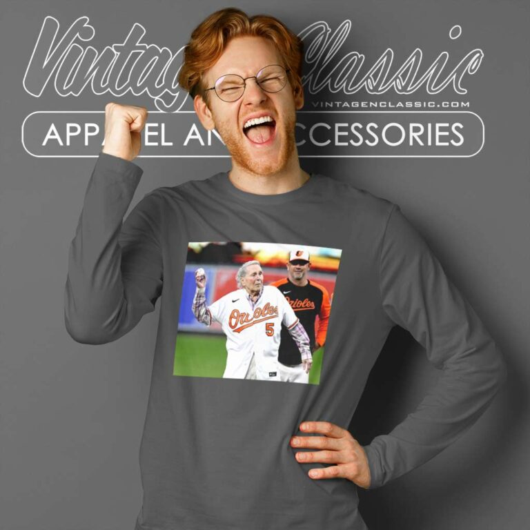 Orioles Legend Brooks Robinson Long Sleeve Tee Orioles Legend Brooks Robinson Long Sleeve Tee