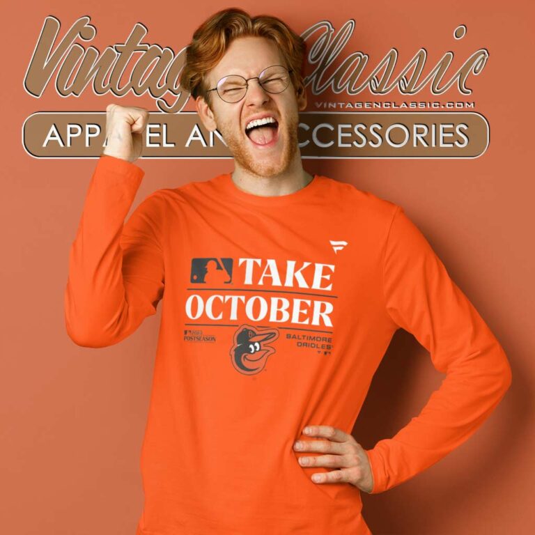 Orioles Take October Shirt Mlb Baltimore Orioles Postseason Fanatics Branded Long Sleeve Tee Orioles Take October Shirt Mlb Baltimore Orioles Postseason Fanatics Branded Long Sleeve Tee