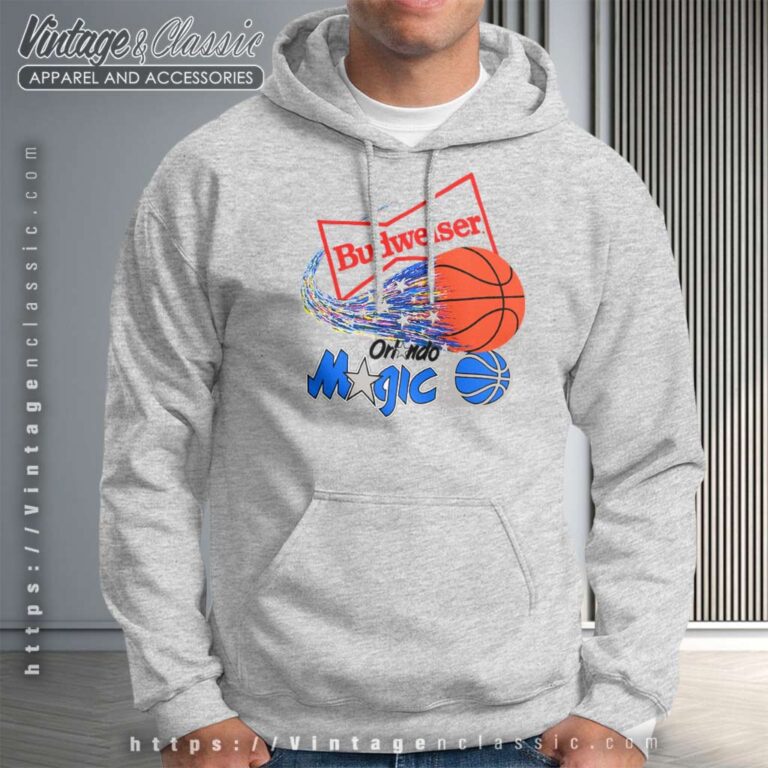 Orlando Magic Basketball Budweiser Hoodie Orlando Magic Basketball Budweiser Hoodie