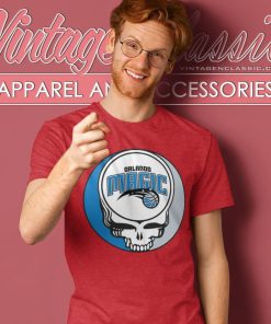 Orlando Magic Grateful Dead Steal Your Face T Shirt