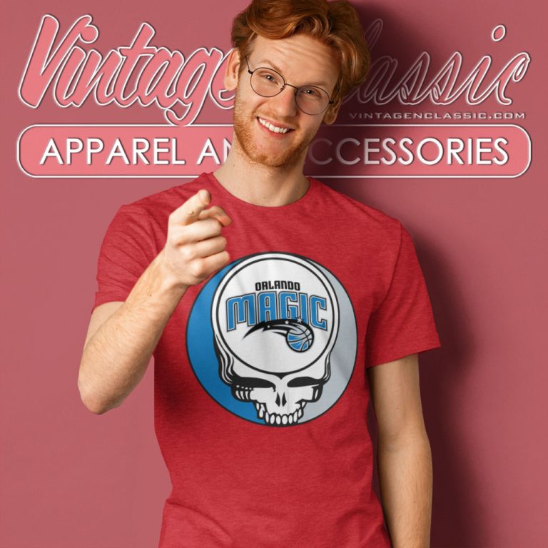 Orlando Magic Grateful Dead Steal Your Face T Shirt Orlando Magic Grateful Dead Steal Your Face T Shirt
