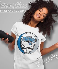 Orlando Magic Grateful Dead Steal Your Face Women T Shirt