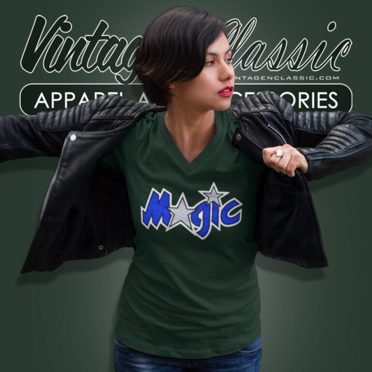 Orlando Magic Logo V Neck TShirt Orlando Magic Logo V Neck TShirt