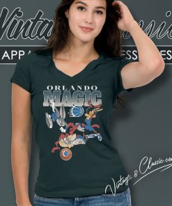 Orlando Magic Looney Tunes Shirt 6 Orlando Magic Looney Tunes V Neck TShirt