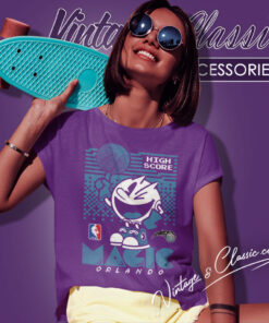 Orlando Nba Pac Man Women T Shirt