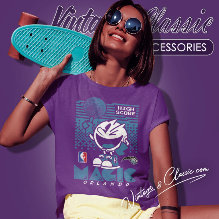 Orlando Nba Pac Man Women T Shirt Orlando Nba Pac Man Women T Shirt