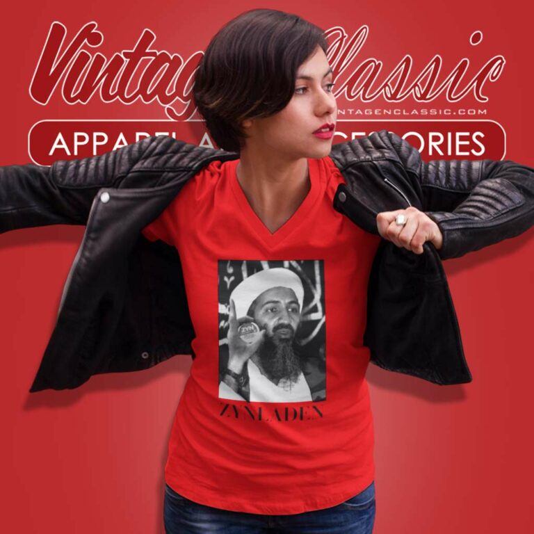 Osama Zynladen Zyn Zyn V Neck TShirt Osama Zynladen Zyn Zyn V Neck TShirt