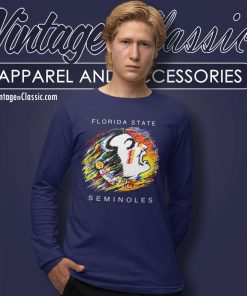 Osceola Mascot FSU Shirt Florida State Seminoles University 4 Osceola Mascot Fsu Shirt Florida State Seminoles University Long Sleeve Tee